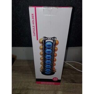 Spinning Coffee Capsule-holder Holds 28 Capsules